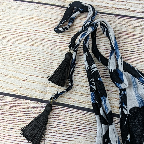 Lucky Brand Swim Cover-Up Shorts Romper NEW - Picture 7 of 7